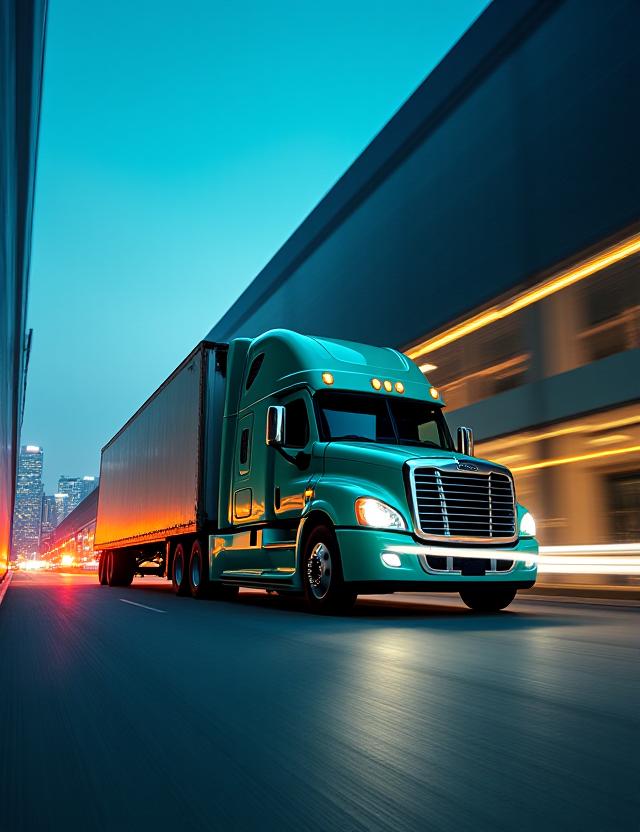 Modern logistics hub in Atlanta
